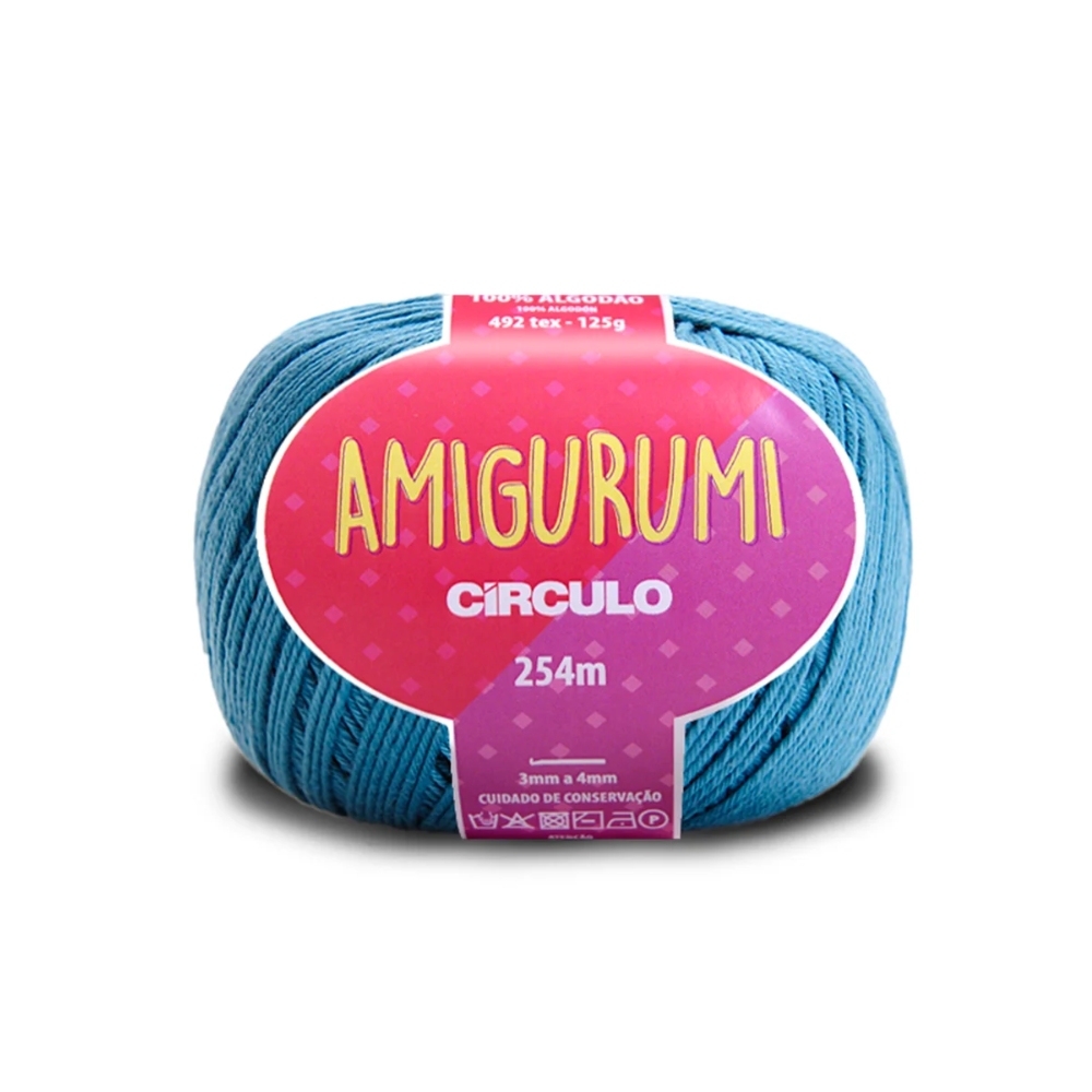 fio amigurumi círculo netuno