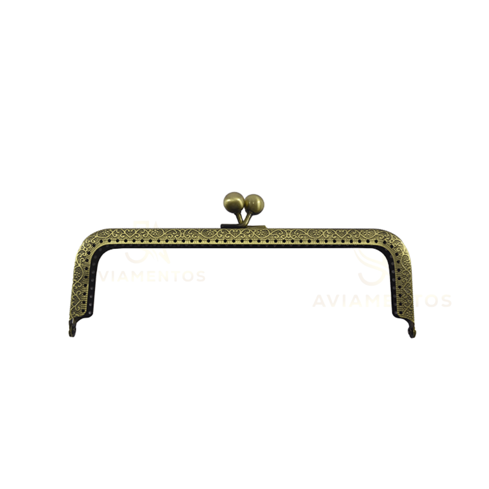 Fecho de Metal vintage dourado 20 círculo (1)