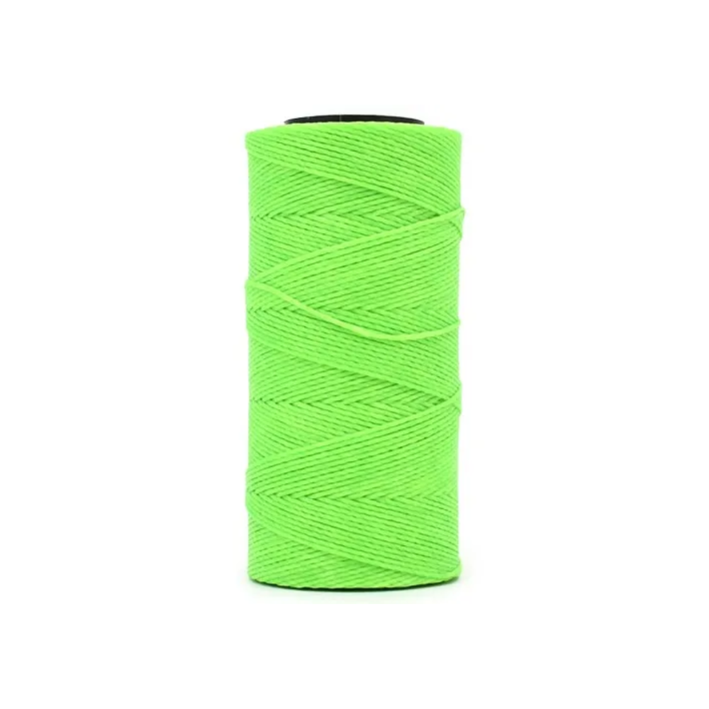 cordão encerado – verde neon 329