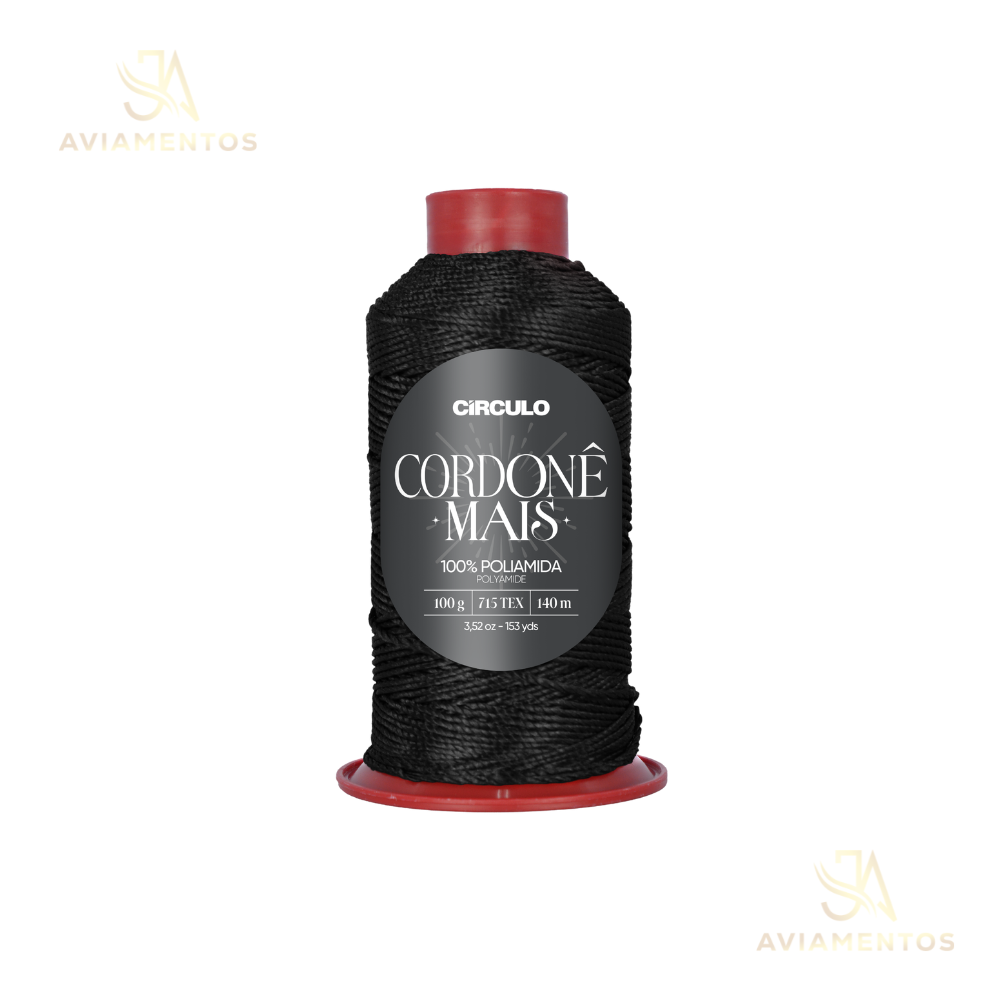 cordonê mais – preto 8990
