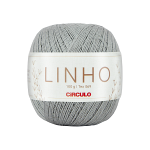 fio linho círculo cor névoa