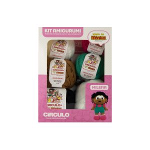 Kit Amigurumi Turma da Mônica Círculo Milena