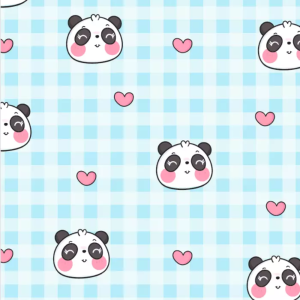 tecido estampa kawaii círculo 3040