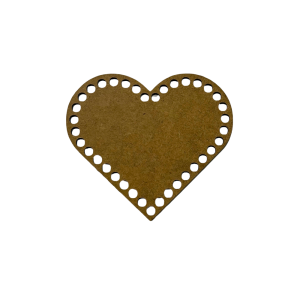 base mdf coração