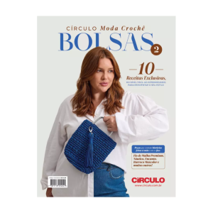 revista bolsas crochê 2 círculo